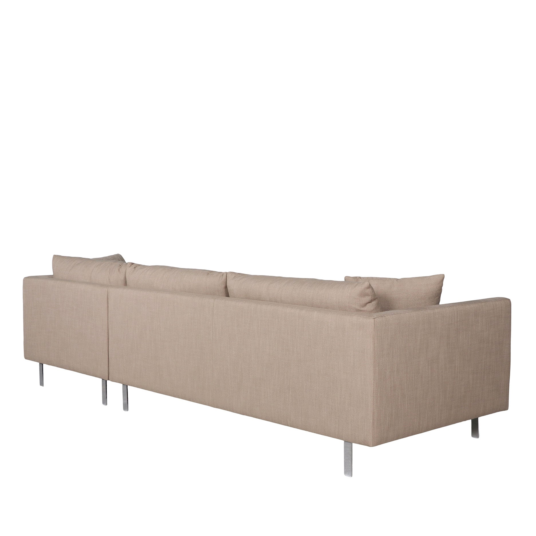 Capella II chaiselong sofa på ben højrevendt